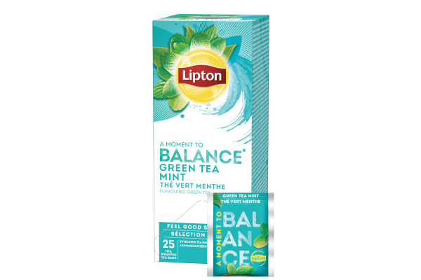 LIPTON Grüner Tee Minze 4071278 25 Beutel