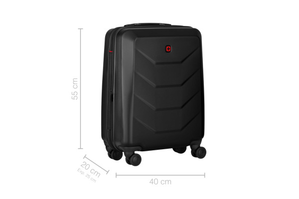 WENGER Prymo Carry-on 36l 612536 Hardside Case Black