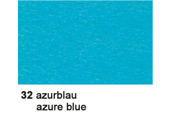 URSUS Tonzeichenpapier A4 2174632 130g, azurblau 100 Blatt