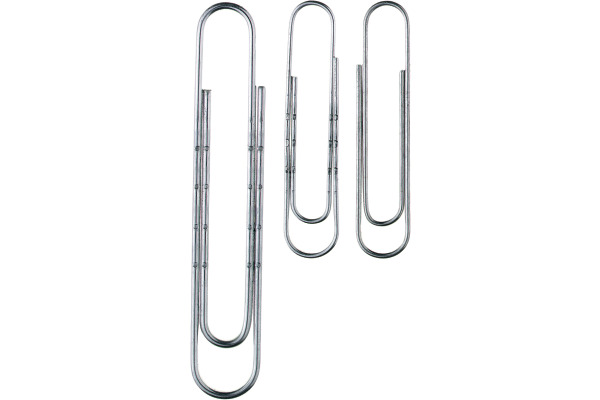 ALCO Büroklammern 50mm 260A verzinkt, gewellt 40 Stück