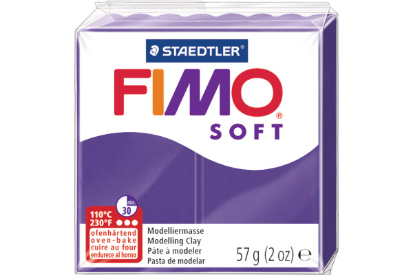 FIMO Knete Soft 57g 8020-61 violett