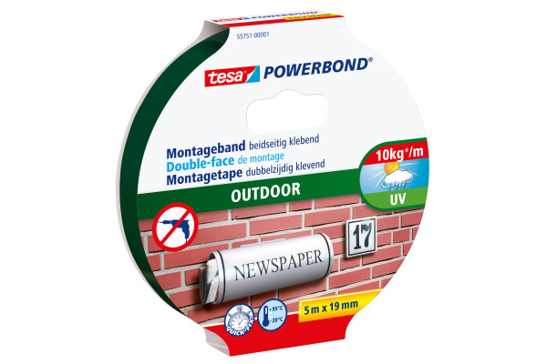TESA Montage Powerbond 19mmx5m 557510000