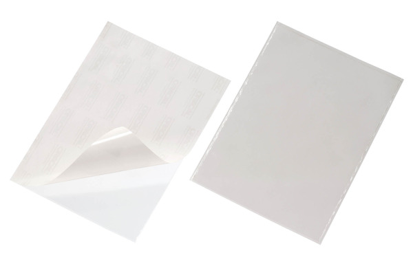 DURABLE Sichttasche Pocketfix A4 809619 transparent, selbstkl. 25 Stk.
