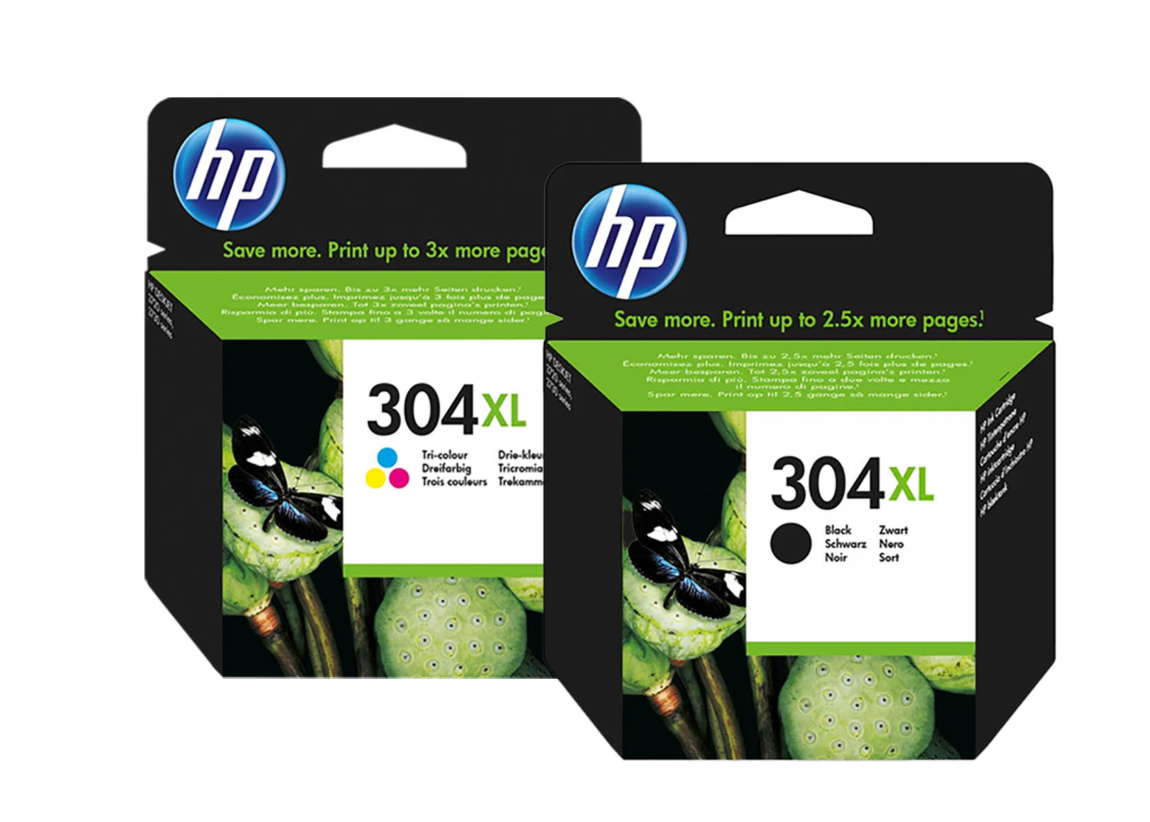 Original HP 304XL SET Multipack / Set mit allen vier Farben