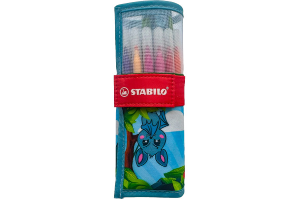 STABILO Fasermaler Power Animal 2mm 280/18-06 blau 18 Stück