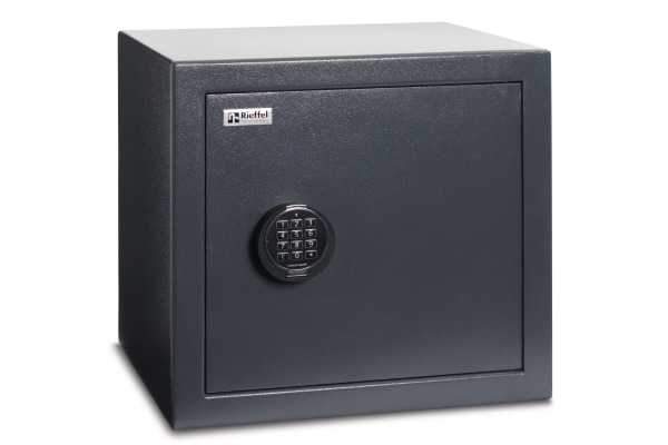 RIEFFEL Tresor EcoSafe 45x48x41cm A13475 Stahl, Elektronischem Schloss