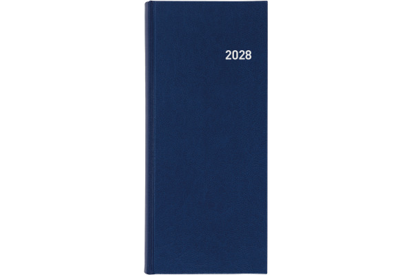 BIELLA Geschäftsagenda Tower ML 2028 800311050 1T/2S blau ML 13.5x31.5cm
