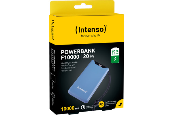 INTENSO Power Bank F10000 Blue 7332035 10000 mAh