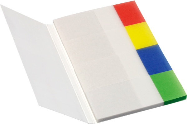 INFO Page Marker im Umschlag 5670-00 transp. 20x50mm, 4x40 Blatt