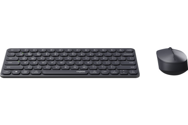 RAPOO 9610M ultraslim comp.deskset 12646 Wireless, Dark Grey