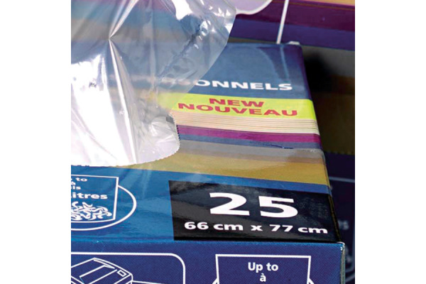 REXEL Abfallsack PP 175lt 40095 transparent 100 Stück