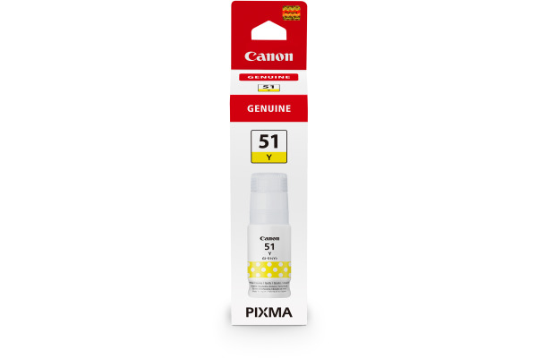 CANON Tintenbehälter yellow GI-51Y PIXMA G2520/G2560 70ml