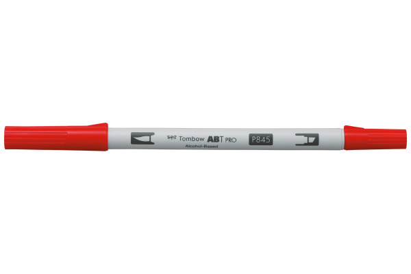 TOMBOW Dual Brush Pen ABT PRO ABTP-845 carmine