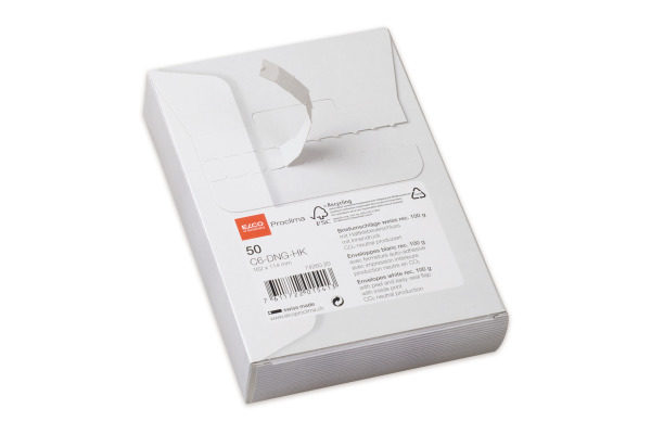 ELCO Briefumschlag proclima C6 74260.20 100g,recycling 50 Stk.