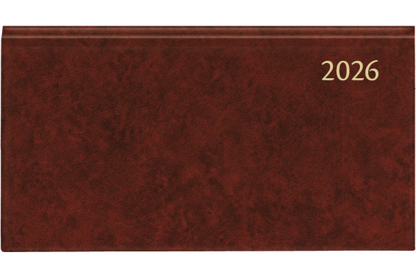 AURORA Agenda Florence Novoplan 2026 1715Z 1W/2S schwarz ML 9x16.5cm