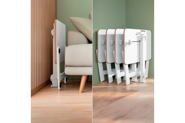 LEITZ Sitz-/Steh-Schreibtisch Ergo 65880001 Weiss, Höhenverstellbar