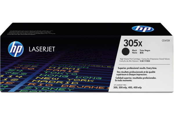 HP Toner-Modul 305X schwarz CE410X LJ Pro Color M375 4000 Seiten