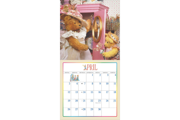 DUMONT Bildkalender 2027 261209 Der Teddybär DE 30x30cm