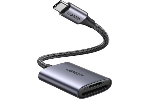 UGREEN Memory Card Reader 80888 USB-C to SD/TFAlu Case (BB)