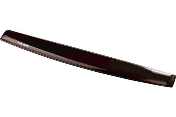 FELLOWES Handgelenkauflage Crystals 9112201 schwarz, für Tastatur, Gel