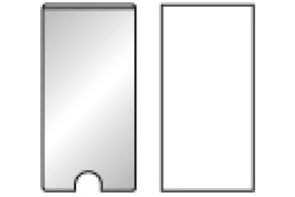 3L Sichtfenster 46x75mm 10330 PP selbstklebend 6 Stück