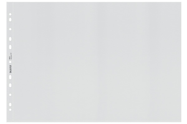LEITZ Zeigetaschen PP Recycle A3 40190003 transparent, 100my 25 Stück