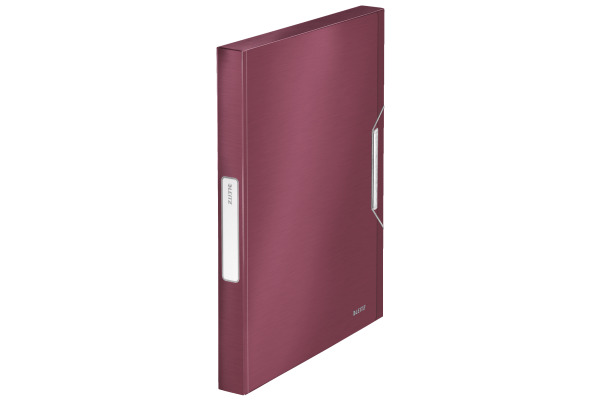 LEITZ Ablagebox Style PP 39560028 granat rot 250x330x37mm
