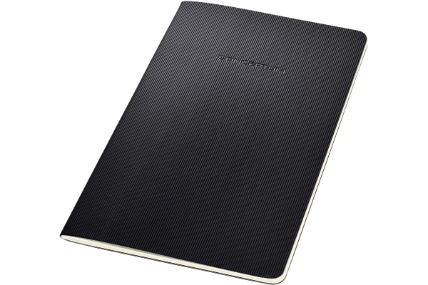CONCEPTUM Notizheft Softc. A5 CO863 Softw-Oberfläche,black,lin,