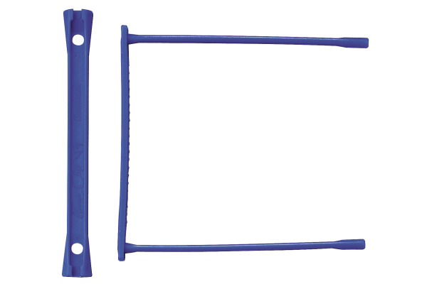DUFCO Heftverschluss 51007 E-Clip blau 20 Stk.