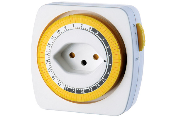 S-ELECTRO Zeitschaltuhr 4.2005 weiss, für innen, mechanisch