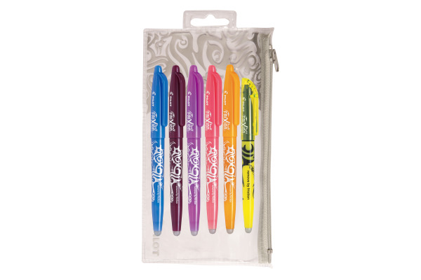 PILOT FriXion Ball + Light 0.7mm 198.040.0 ass. 6 Stück