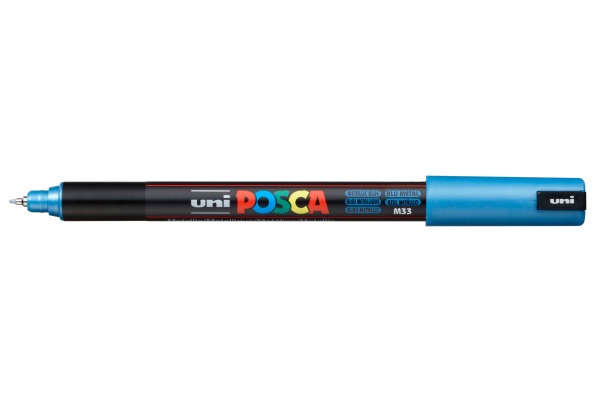 POSCA Fineliner 0.7mm PC1MR Metallic blau