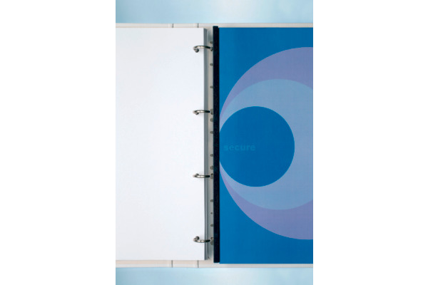 GBC Abheftstreifen PP A4 IB195020 21 Loch, US 100 Stück