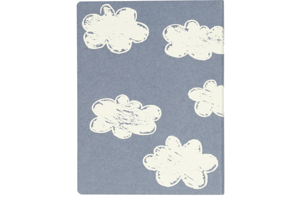 NUUNA Notizbuch GRAPHIC L A5 350056253 HEAD IN CLOUDS, dots 128 Blatt