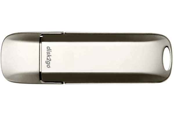 DISK2GO USB-Stick bolt 512GB 30006640 Type C USB 3.2 silver