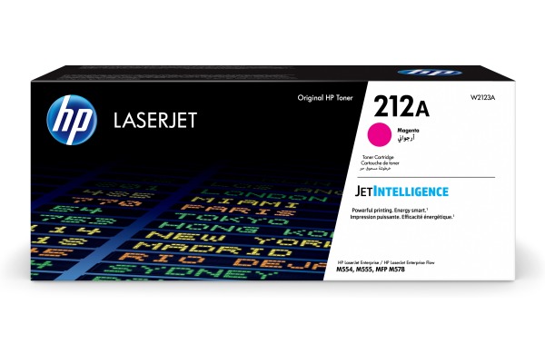 HP Toner-Modul 212A magenta W2123A CLJ Ent.M554/MFP M578 4500 S.