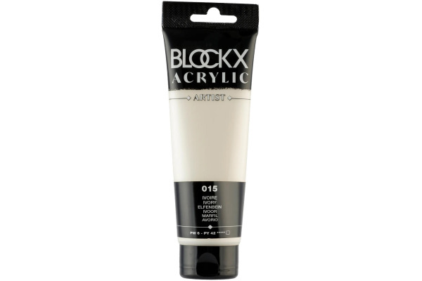 BLOCKX Acrylfarbe 120ml 60015BXC elfenbein