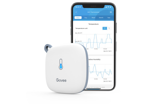 GOVEE WiFi Thermometer Hygrometer H5179001 weiss