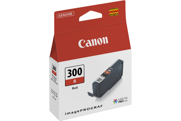 CANON Tintenpatrone rot PFI-300 iPF PRO-300 14.4ml