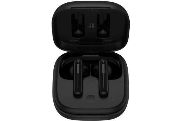 BOOMPODS Hush TWS ANC HUABLK Black