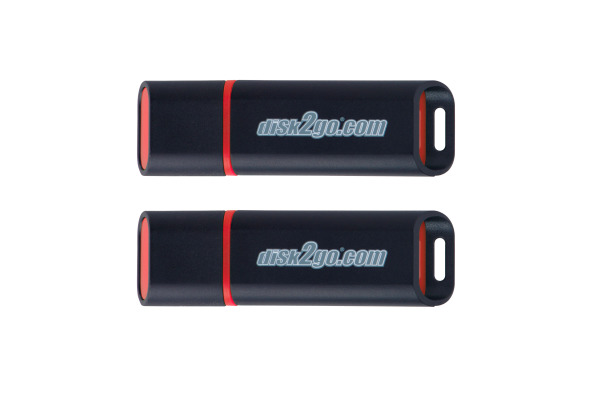 DISK2GO USB-Stick passion 2.0 8GB 30006571 USB 2.0 double pack