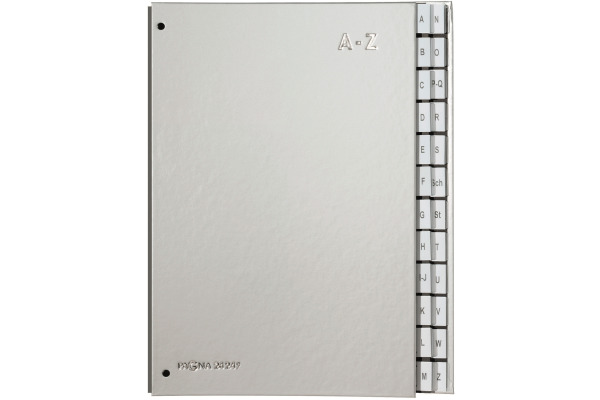 PAGNA Pultordner Color A4 24249-14 silber A-Z