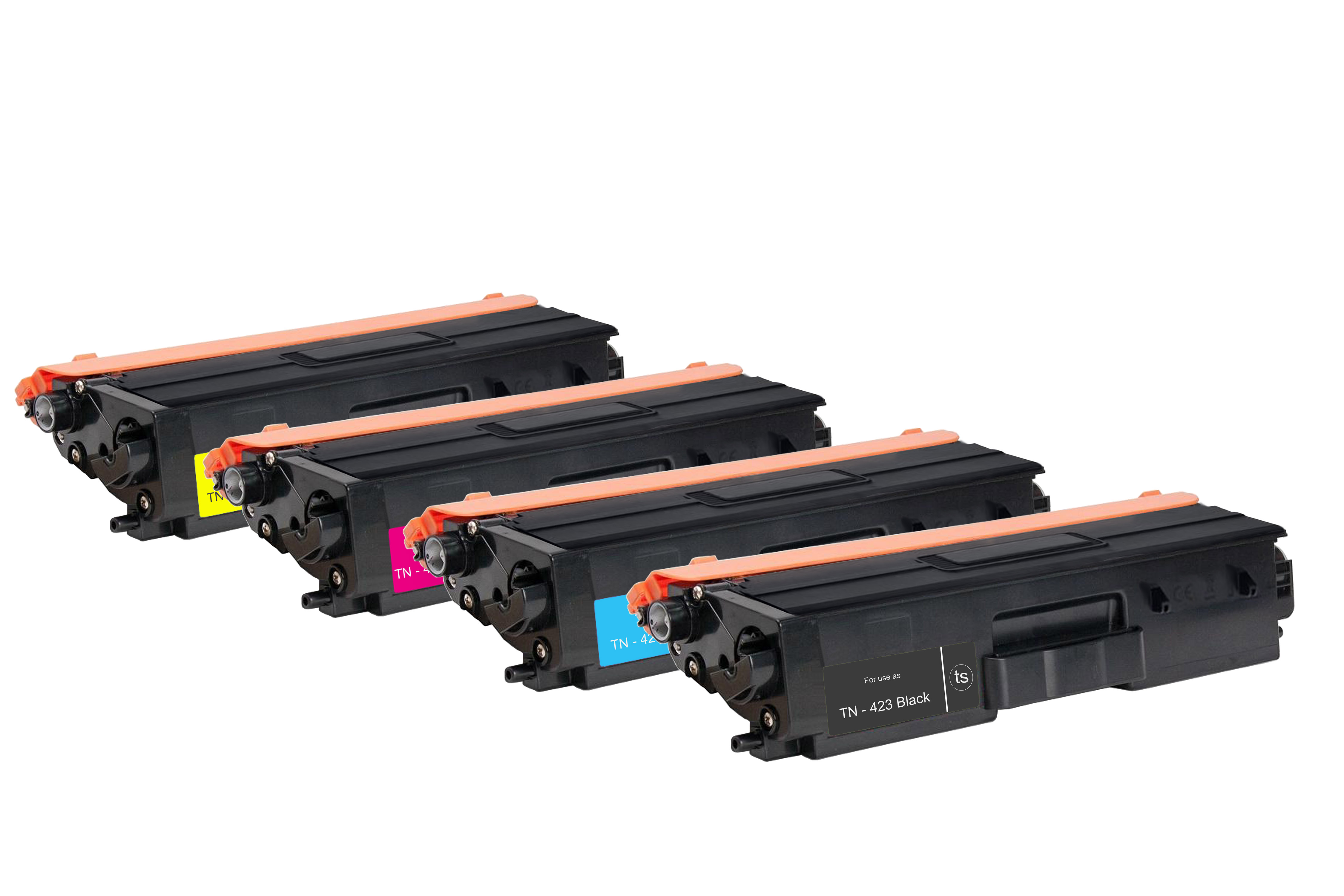 Tonerfabrik Toner SET TN-421 Set mit allen vier Farben