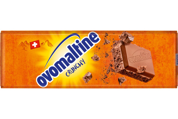 OVO Crunchy Schokoldadenriegel 102186013 42g, 42, Stk.