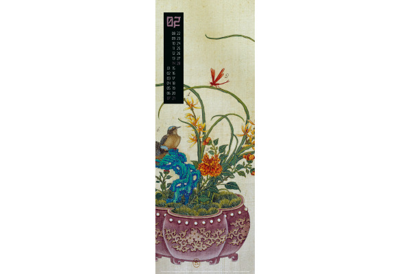 ACKERMANN Bildkalender 2027 2716 Art of Asia 24x66cm