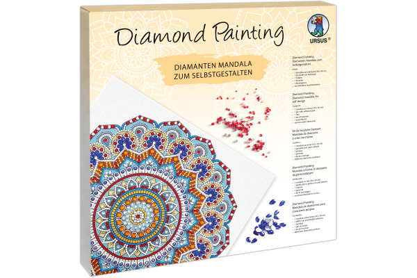 URSUS Diamond Painting 43520001F Mandala Set 1