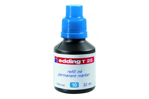 EDDING Nachfülltusche T25 T-25-10 hellblau 30ml