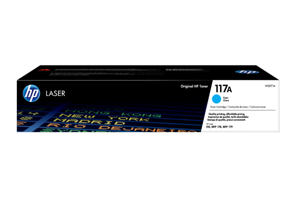 HP Toner-Modul 117A cyan W2071A Color Laser MFP 178nw 700 S.