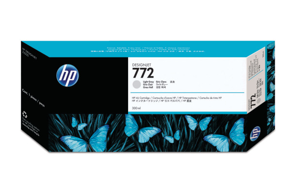 HP Tintenpatrone 772 light grey CN634A DesignJet Z5200 300ml