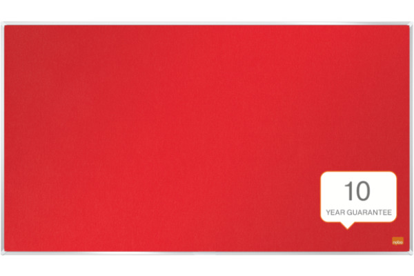 NOBO Filztafel Impression Pro 1915419 rot, 40x71cm